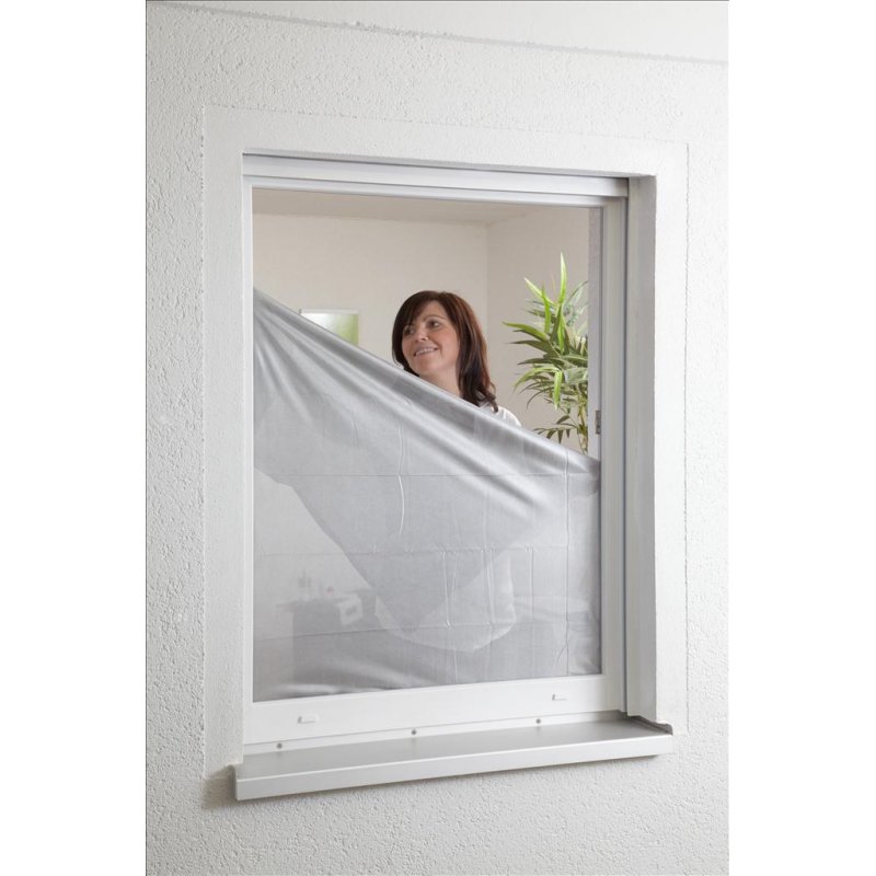 Sonnenschutz Fliegengitter für Fenster 130 x 150 cm fliege