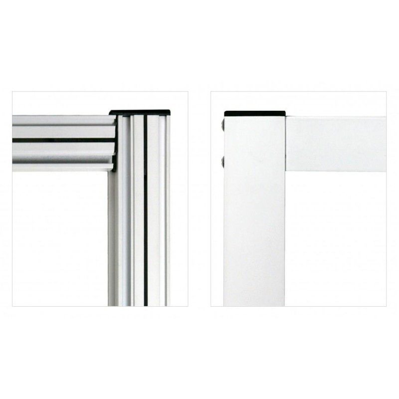 Fliegengitter Fensterbausatz MASTER SLIM 100x120cm Braun