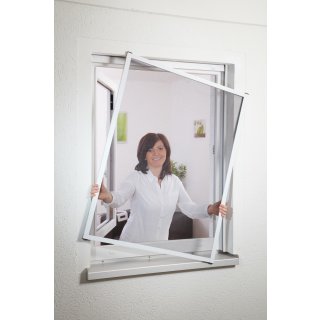 Sonnenschutz Fliegengitter für Fenster 130 x 150 cm - fliegenbrem