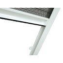 Kombi Dachfenster-Plissee - Sonnenschutz & Fliegengitter für Dachfenster 110 x 160 cm weiß