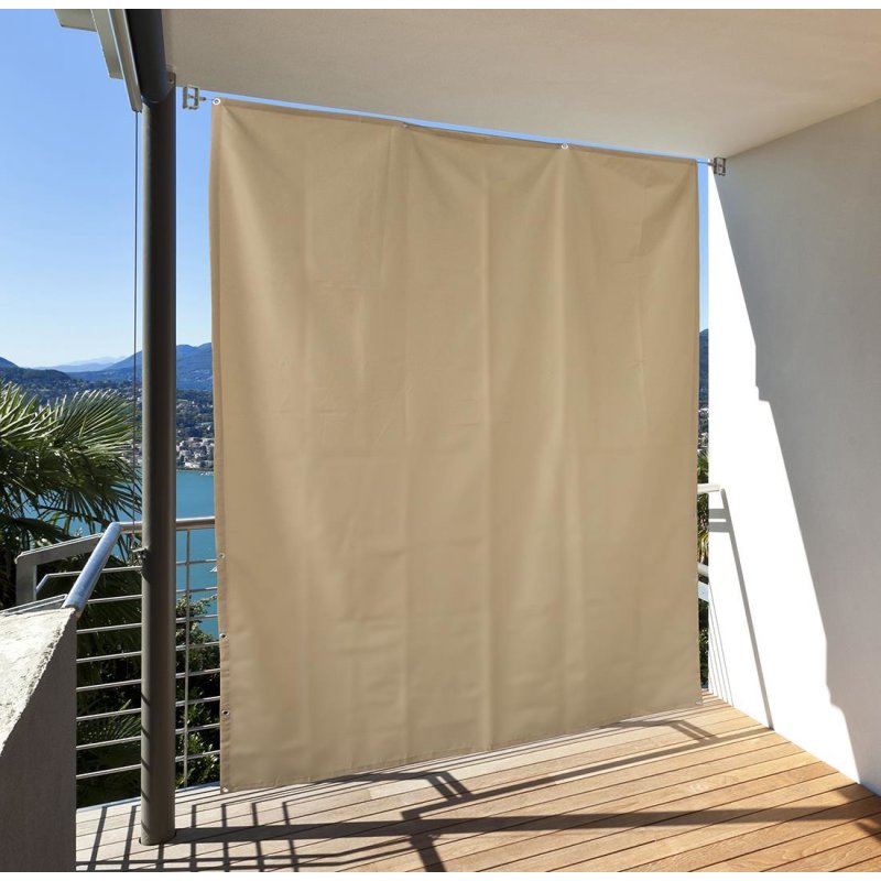 Balkon Sichtschutz vertikal Balkonsichtschutz zum hängen flie