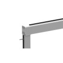 Insektenschutzrollo Smart - Fliegengitter Rollo für Fenster 100 cm x 160 cm weiß