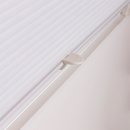 Doppelplissee - Sichtschutz & Sonnenschutz mit Energiesparfunktion - Ohne Bohren - Doppel Plissee weiß