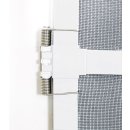 Basic Fliegengittertür als Alu-Bausatz 100 x 210 cm  weiß