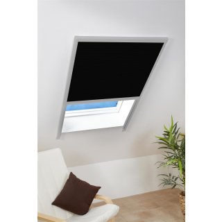 Sonnenschutz Dachfenster-Plissee - Sonnenschutz für Dachfenster weiß
