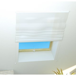 Dachfenster Insektenschutz BASIC - Blickschutz und Fliegengitter 2 in 1 - 110 x 160 cm