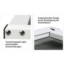 Master Slim POLLENSCHUTZ - Fliegengitter Alu Fensterbausatz 130 x 150 cm weiß