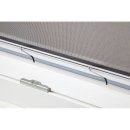 Master Slim POLLENSCHUTZ - Fliegengitter Alu Fensterbausatz 130 x 150 cm weiß