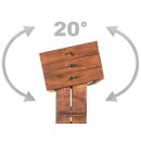 Hochbeet mit Rankseilen CUBE 2 - Gemüsebeet Kräuterbeet - Beet für Terrasse Balkon & Garten