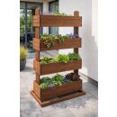Hochbeet mit 4 Etagen CUBE 4 - Gemüsebeet...