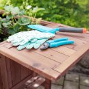 Hochbeet mit Tisch CUBE 1 -  Gemüsebeet Kräuterbeet - Beet für Balkon & Terrasse