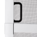 Compact flächenbündige Fliegengittertür - Alu Türbausatz 100 x 210 cm weiß