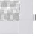 Compact flächenbündige Fliegengittertür - Alu Türbausatz 100 x 210 cm weiß