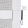 Compact flächenbündige Fliegengittertür - Alu Türbausatz 100 x 210 cm weiß