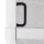 Compact flächenbündige Fliegengittertür - Alu Türbausatz 100 x 210 cm weiß