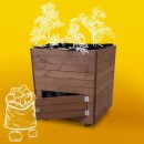 Kartoffel-Pflanzbeet - Kartoffelbeet aus Holz -...