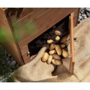 Kartoffel-Pflanzbeet - Kartoffelbeet aus Holz - Erdäpfel Hochbeet 60x60cm