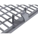 Dachrinnenschutz - 2 Meter - UV-stabilisiert - Rinnenschutz Laubschutz Dachrinnenabdeckung