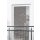 Compact flächenbündig - Fliegengitter Alu Fensterbausatz 130 x 220 cm weiß